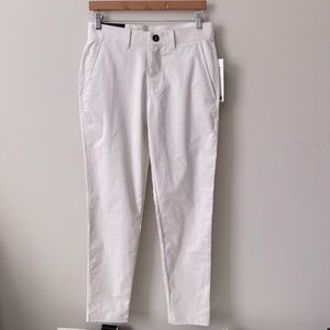 NWT Lululemon Slim Tapered Trouser Pantalon Bone Size 30